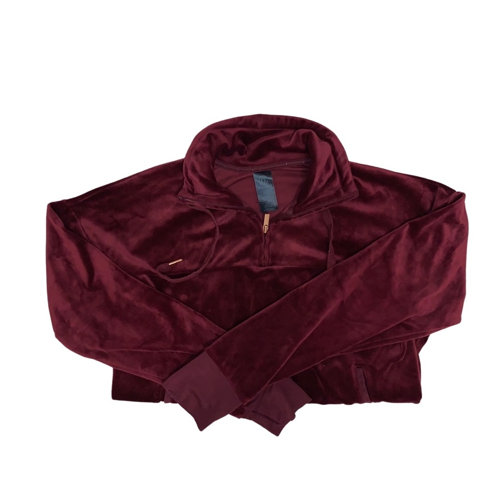 Velour Champion Quarter Zip